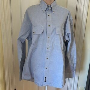 Timberland Light Blue Men's Shirt 100% cotton.